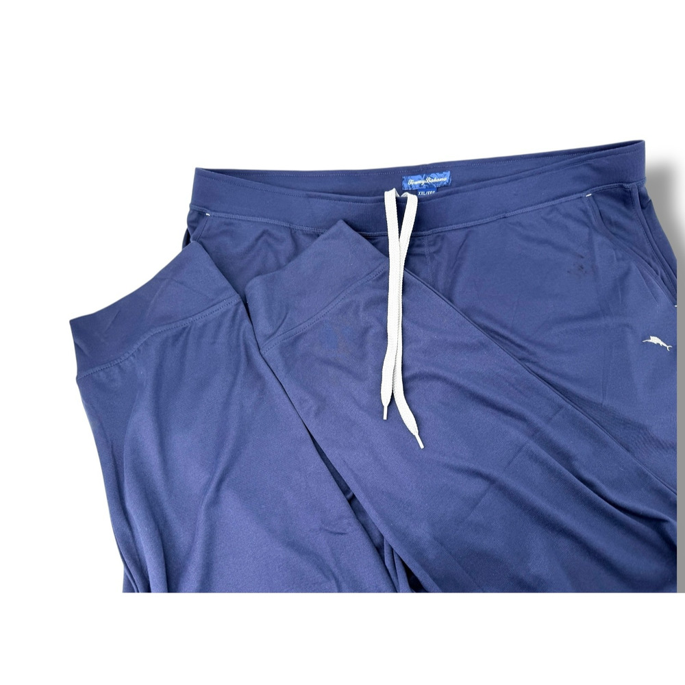 Tommy Bahama Men's XXL Navy Blue Jogger Lounge Pants Drawstring Coastal Casual
